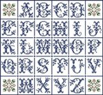 Alphabet Sampler Vines (image for) Alphabet Sampler Vines